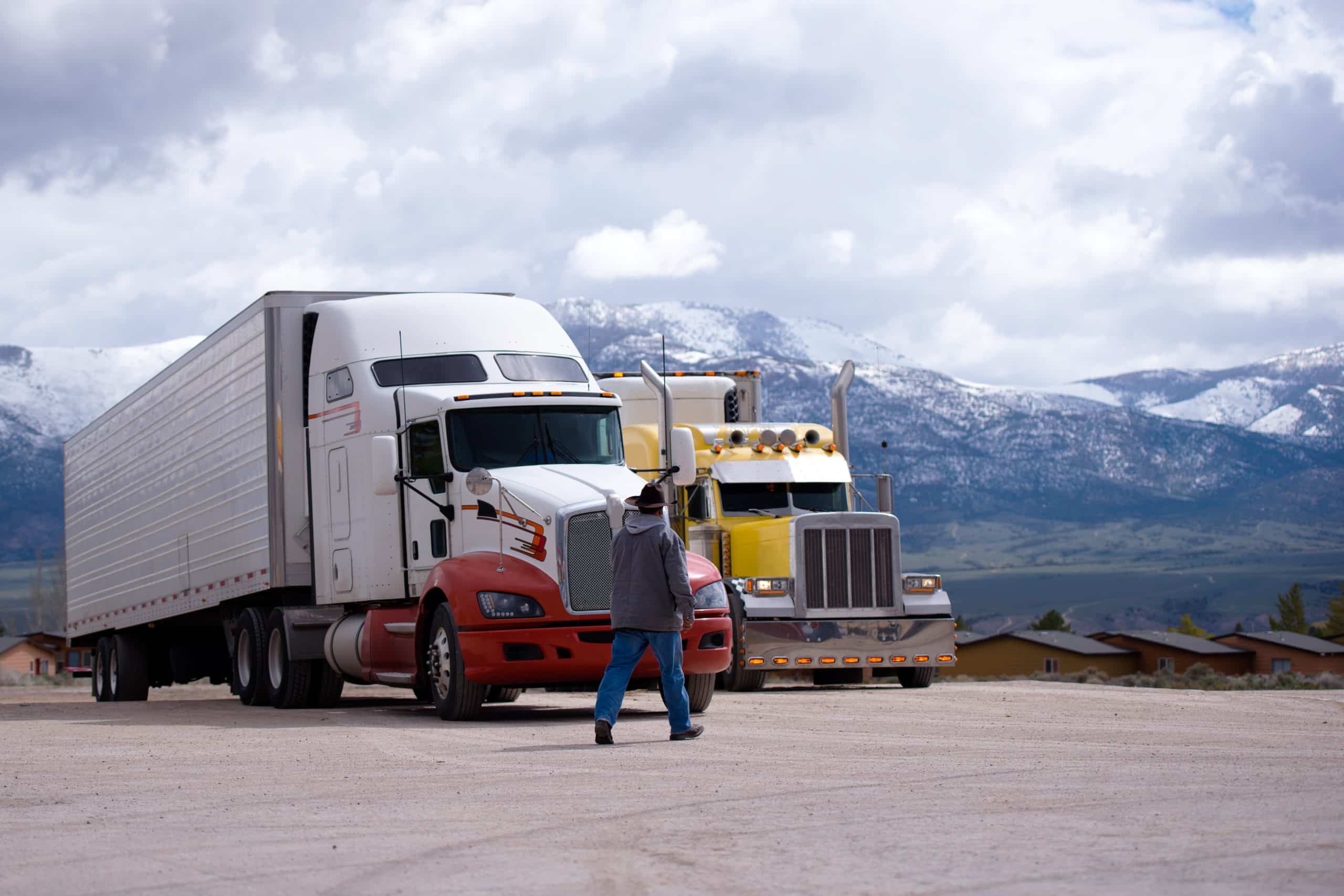 Big Rig Truck Driver Trucking: Isn't Easy, But It's Necessary