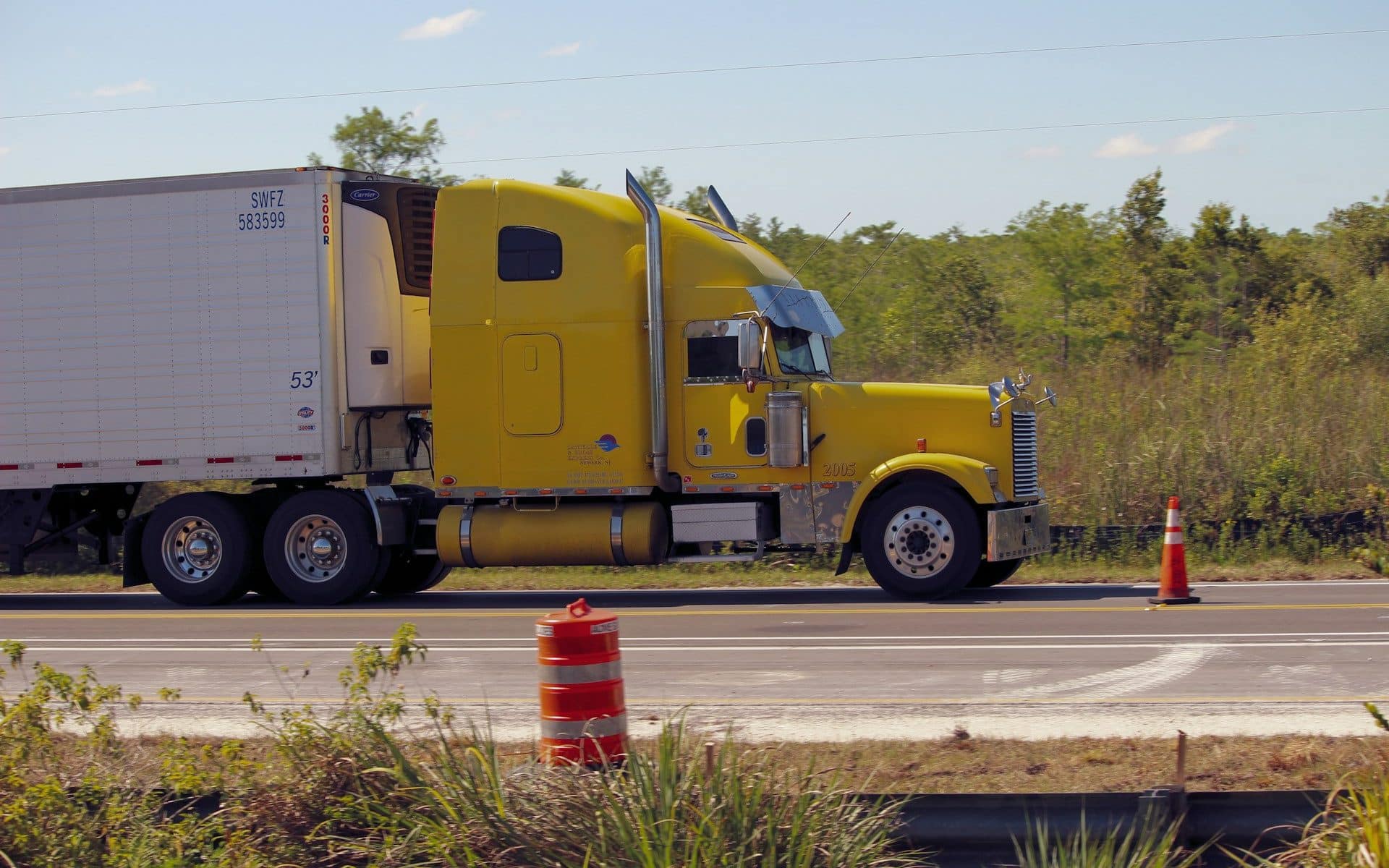 truck driving