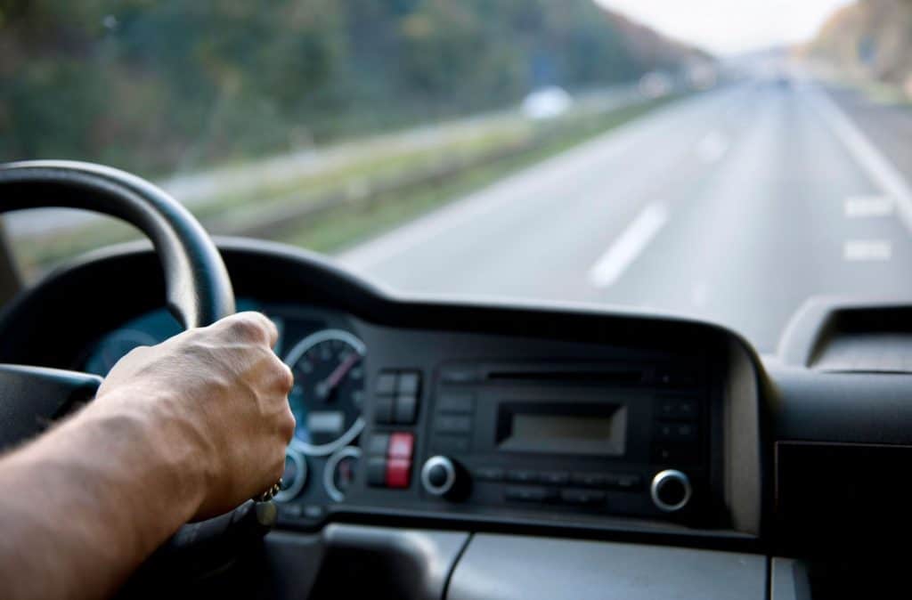 truck driving